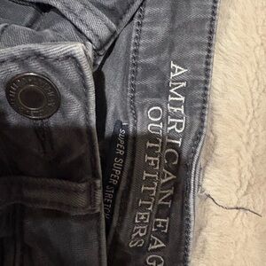 American Eagle Outfitters Dark Gray Skinny Jeans